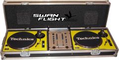 Coffin 2x Turntables & Mixer Flight Case