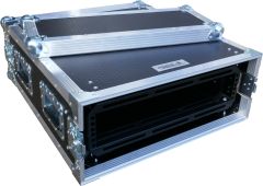 2U Lightweight Shock-Mount Rack Flight Case