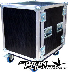 10u Shock-mount Foam Suspended Rack Flight Case