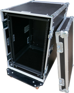 18u Shock-mount Rackcase Flight Case