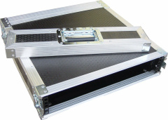 2u 2 Door Rack Flight Case 
