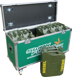 20 Litre Jerry Can Flight Case Holds 6