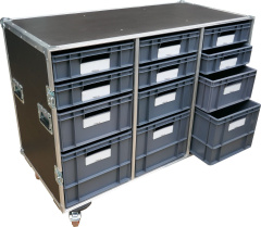 12 Drawer Motor Sports Tool Flight Case