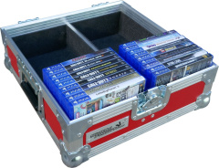 Holds 50 Sony PlayStation 4 Games Flight Case