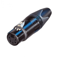 5 Pin Neutrik XLR Female Connector NC5FXXB