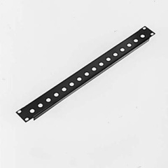 2u 19"Punched Bnc Panel R1280