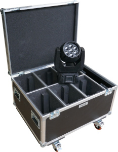 Showtec Infinity iW-720 Flight Case - Holds 6