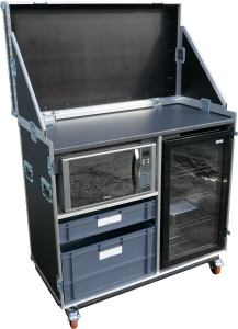 Fridge and Microwave Hospitality Flight Case