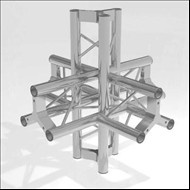 4 way Junction with leg up and down TT254LL
