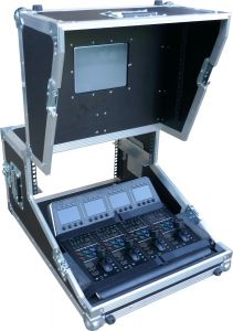 Blackmagic Design ATEM Camera Control Panel 19" Rack Workstation Flight Case