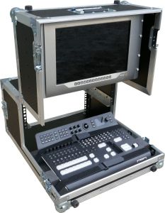 Blackmagic Design ATEM Television Studio Pro 4K 19" Rack Workstation Flight Case