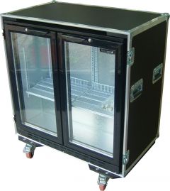 Osborne Refrigerators 250ES GBL Folding Door Cooler Fridge Flight Case