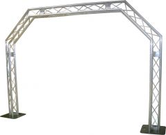 Tri Truss Goal Post System (faceted corners) 50mm Tube
