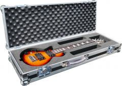 Shredneck Travel Guitar Deluxe Model Left Handed Guitar Flight Case