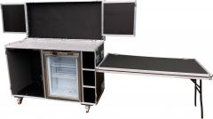 Sweet Counter with Detachable Table Flight Case