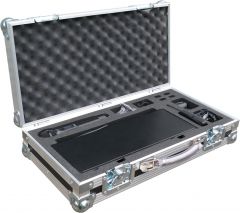 Trantec S2.4HBX Dual Handheld / Beltpack System Flight Case - Open