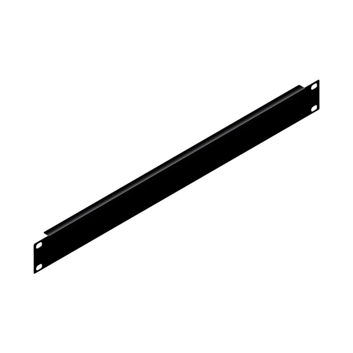 1U Aluminium Flanged Blanking Panel