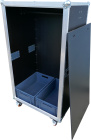 Slam Latch Flight Case Wardrobe Large
