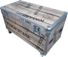 Retro Euro Trucker Road Trunk Flight Case