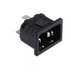 IEC Panel Mount mains connector 