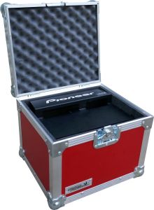 Pioneer RMX-1000 Stand Carry Flight Case Open
