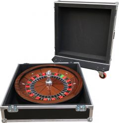 Roulette Wheel 800 x 800 x 300 Flight Case 