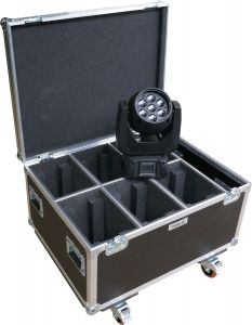 Showtec Infinity iw720 Flight Case - Holds 6