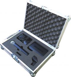 Shure SM58 BLX24UK Wireless Microphone System Flight Case
