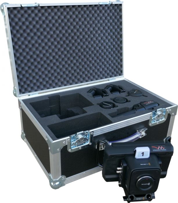 Blackmagic Studio Camera 4K Pro & Accessories Flight Case | Swanflight