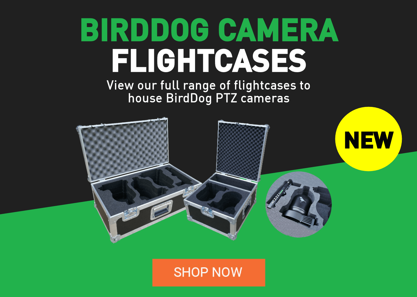 BirdDog Camera Flight Cases